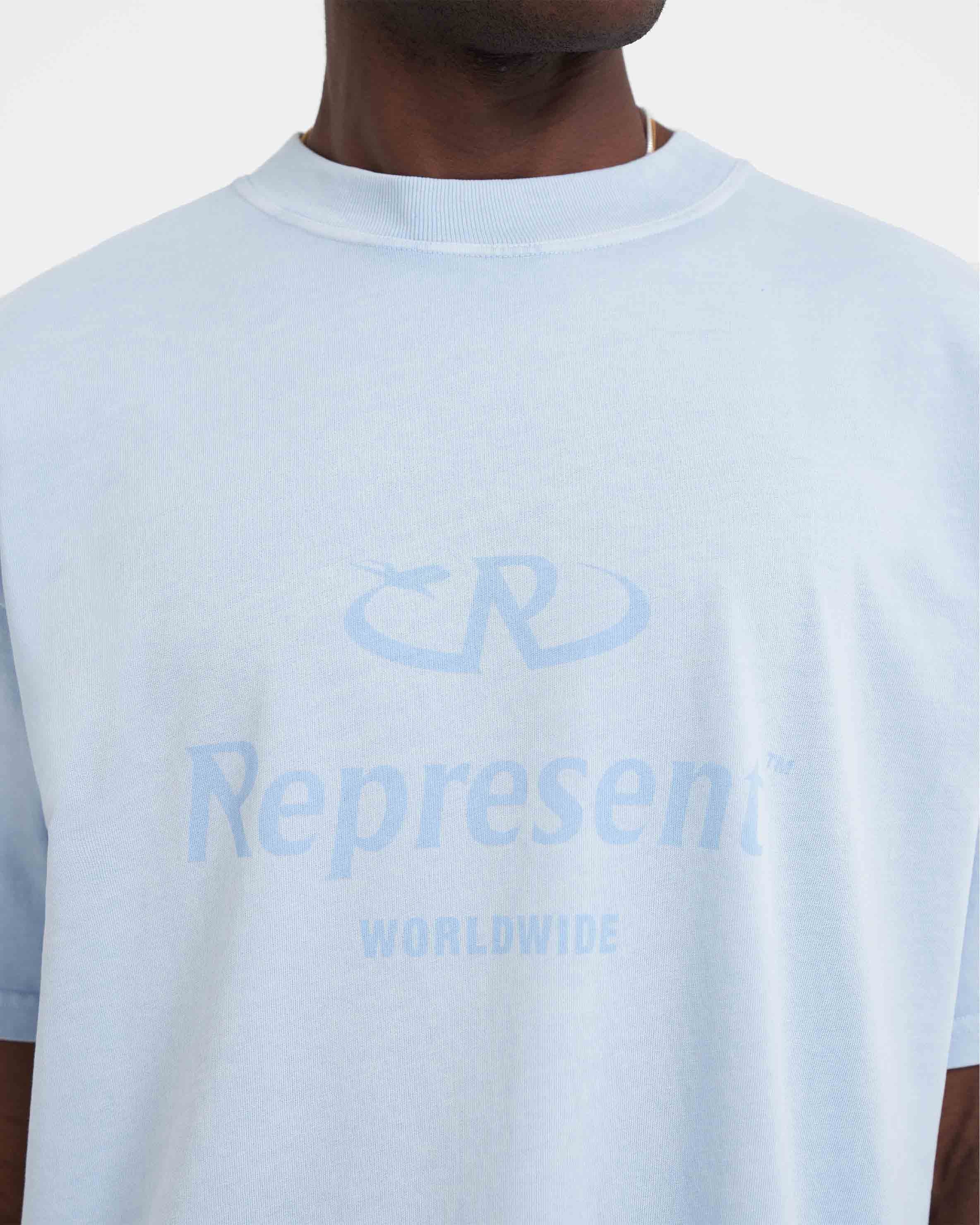 Worldwide T-Shirt - Powder Blue